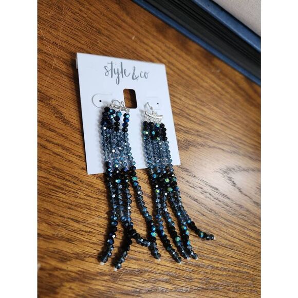 Style and Co Chandelier Earrings - Picture 2 of 5